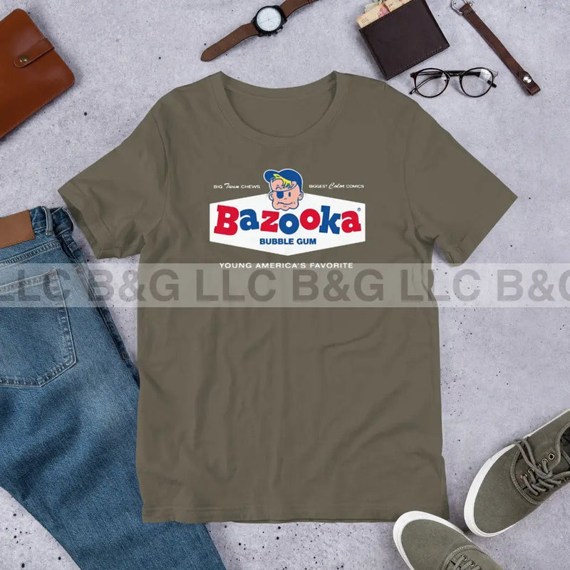 Bazooka Bubble Gum Unisex t-shirt