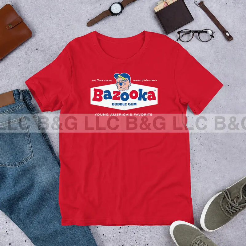 Bazooka Bubble Gum Unisex t-shirt