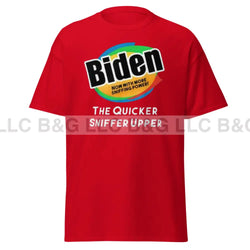 Biden The Quicker Sniffer Upper Men's classic tee