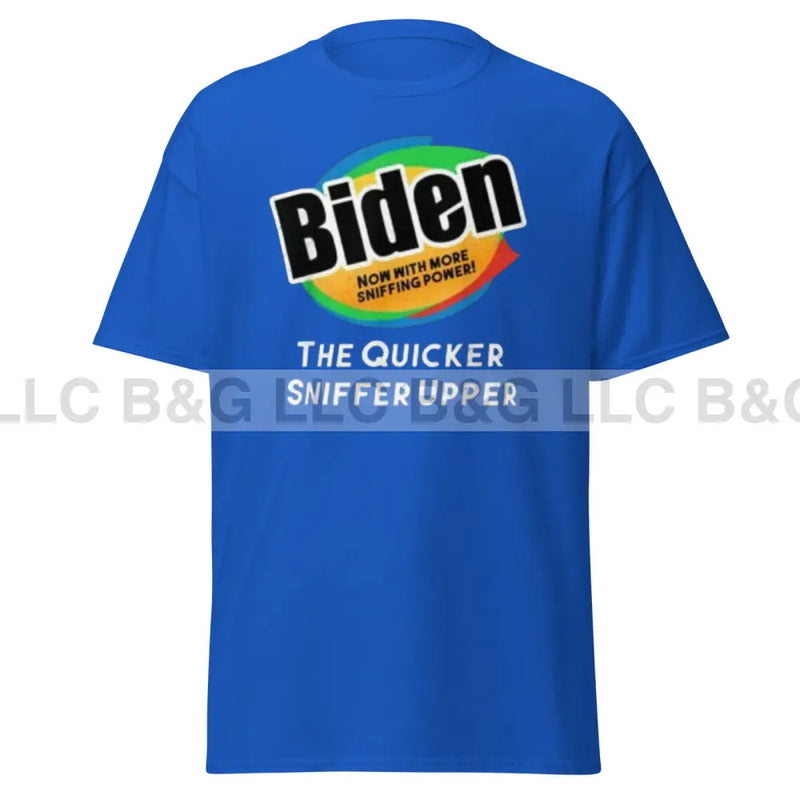 Biden The Quicker Sniffer Upper Men's classic tee