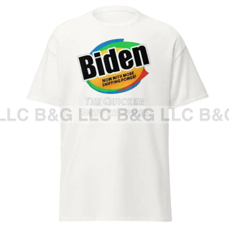 Biden The Quicker Sniffer Upper Men's classic tee