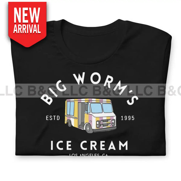 Big Worm’s Ice Cream Unisex T-Shirt T-Shirt