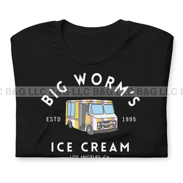 Big Worm’s Ice Cream Unisex T-Shirt T-Shirt