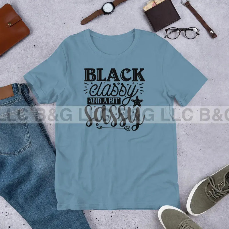 Black Classy and a Bit Sassy Unisex T-Shirt