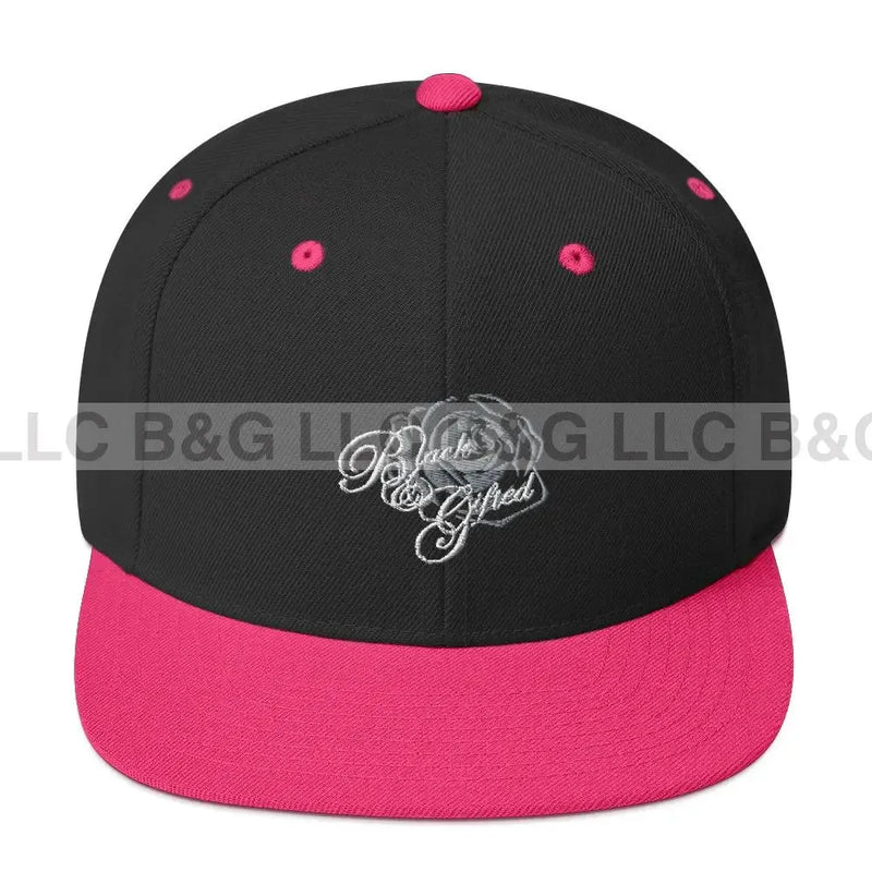  Black/Grey hat Black & Gifted LLC Black/ Neon Pink 