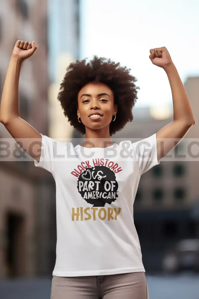 Black History is Part of American History Unisex t-shirt