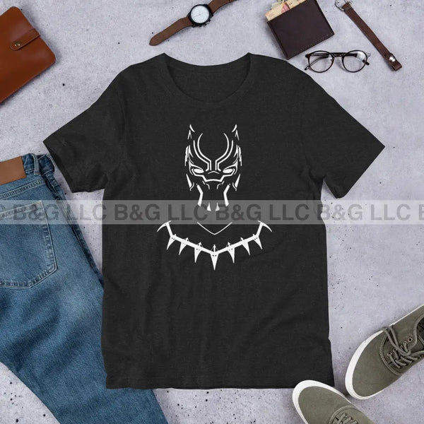 Black Panther Unisex T-Shirt Heather / Xs