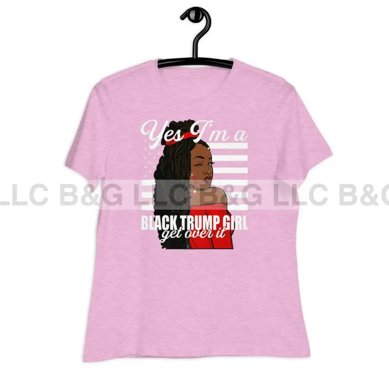 Black Trump Girl Women's Relaxed T-Shirt