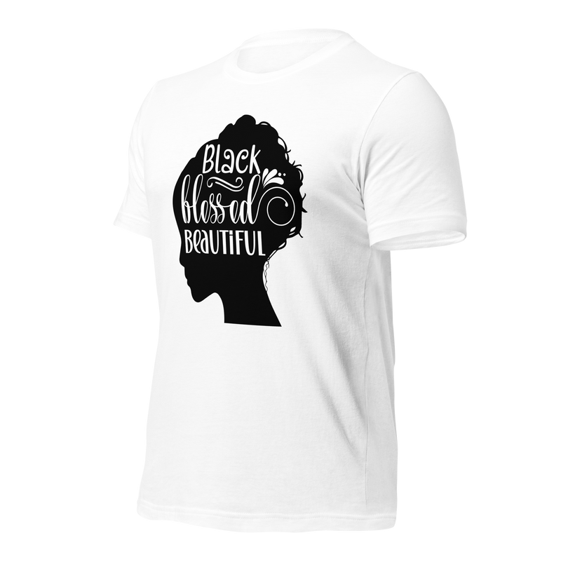 black blessed beautiful Unisex t-shirt