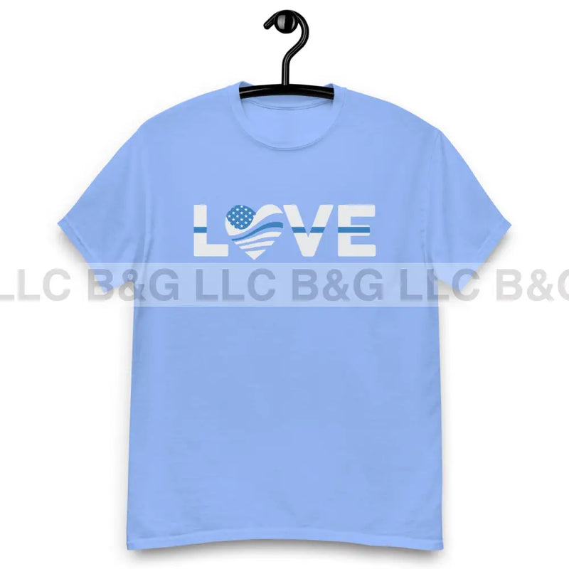 Blue Love Men's classic tee