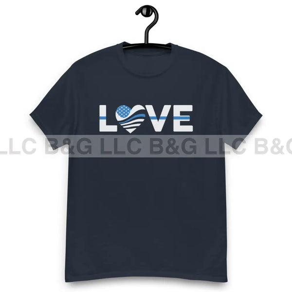 Blue Love Men's classic tee