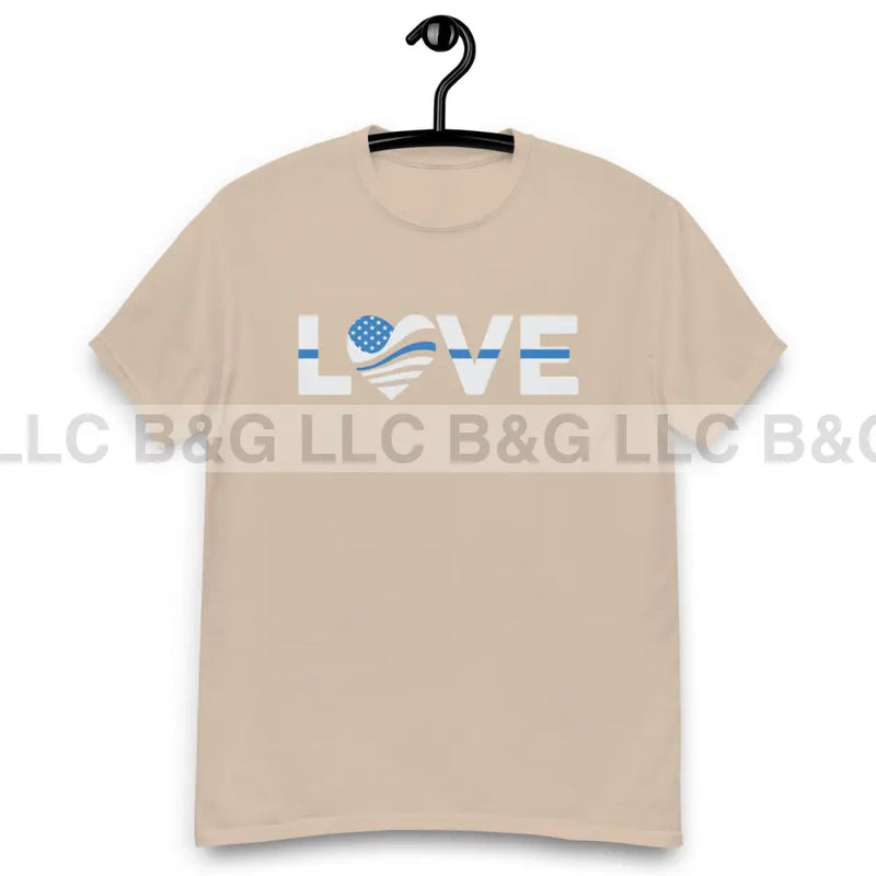 Blue Love Men's classic tee