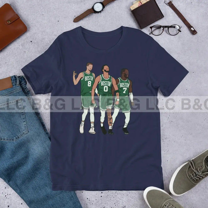 Boston Big 3 Unisex t-shirt