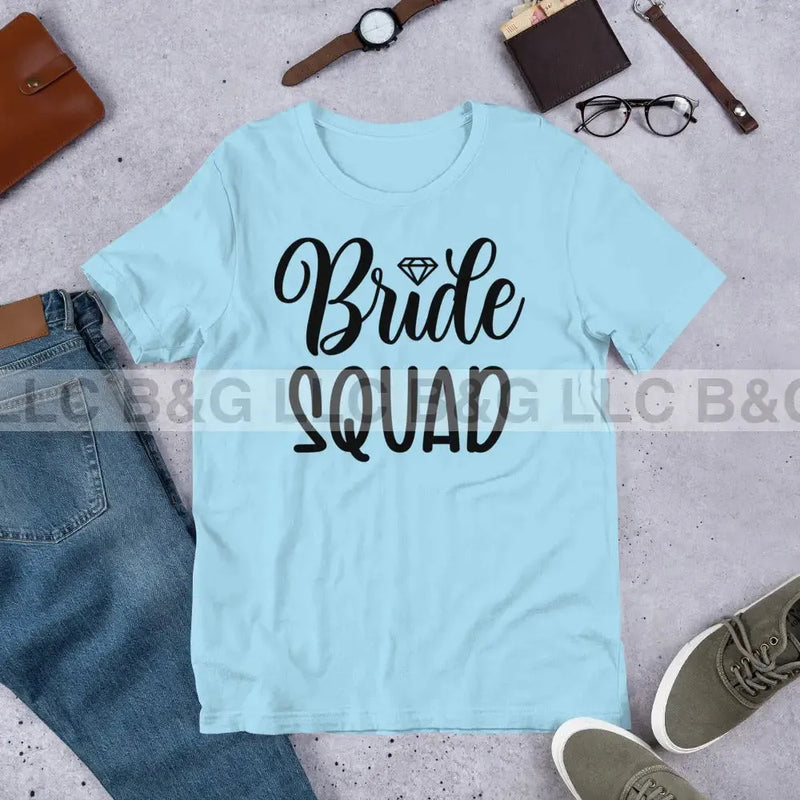 Bride Squad Unisex t-shirt