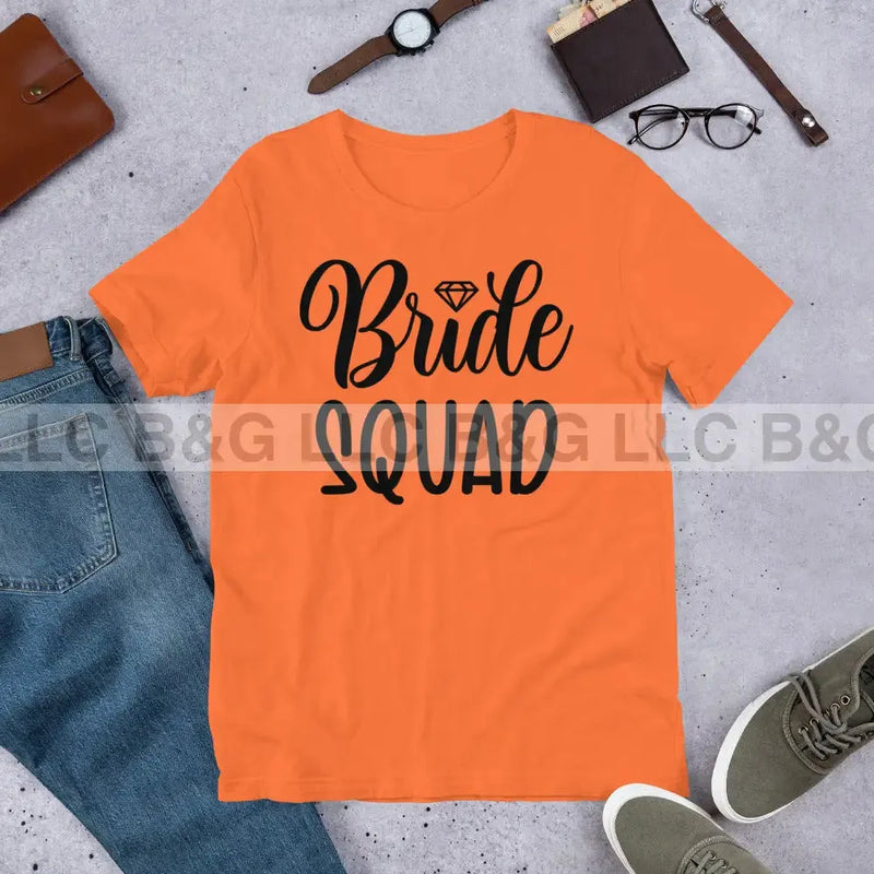 Bride Squad Unisex t-shirt