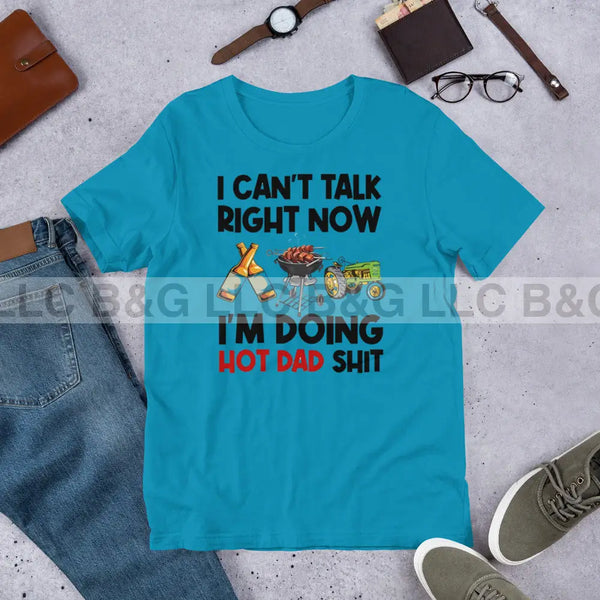 Can’t Talk Right Now Unisex T-Shirt Aqua / S T-Shirt