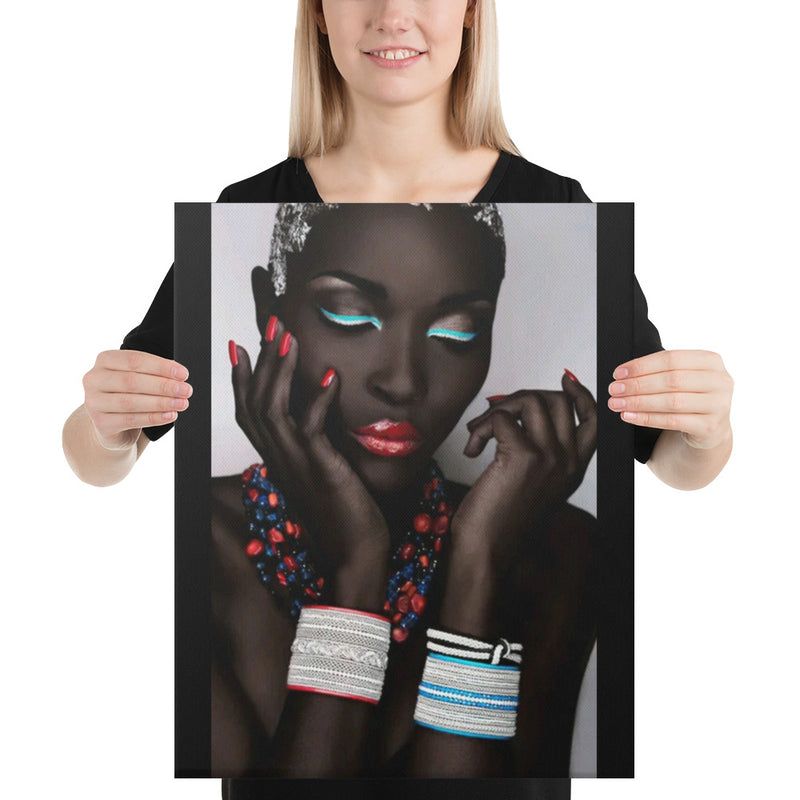 Nubian Elegance Canvas