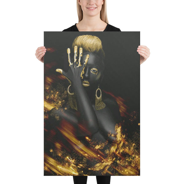 Golden Muse Canvas