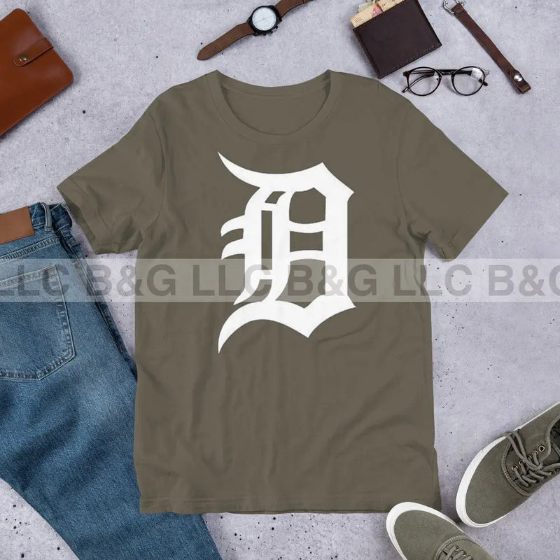 Classic D Detroit Unisex t-shirt