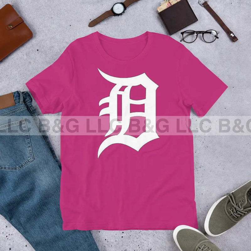 Classic D Detroit Unisex t-shirt