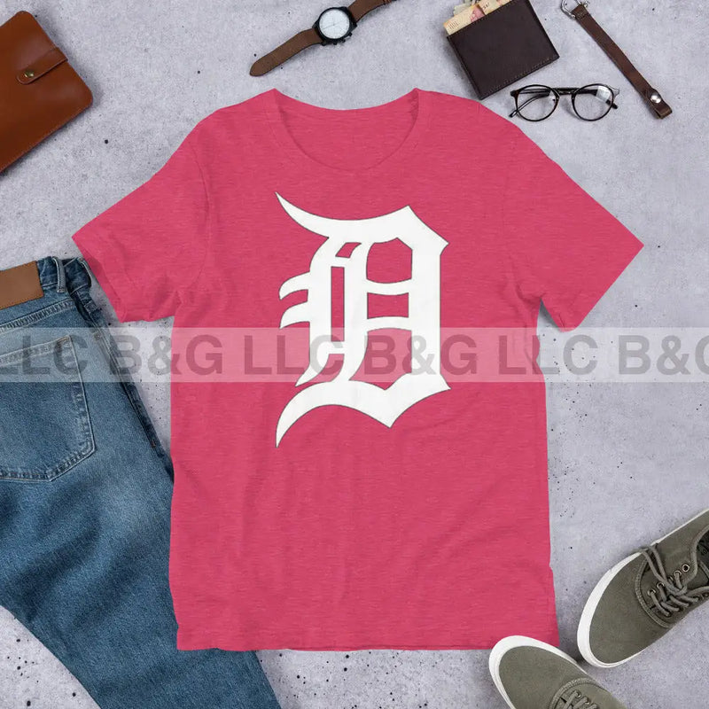 Classic D Detroit Unisex t-shirt