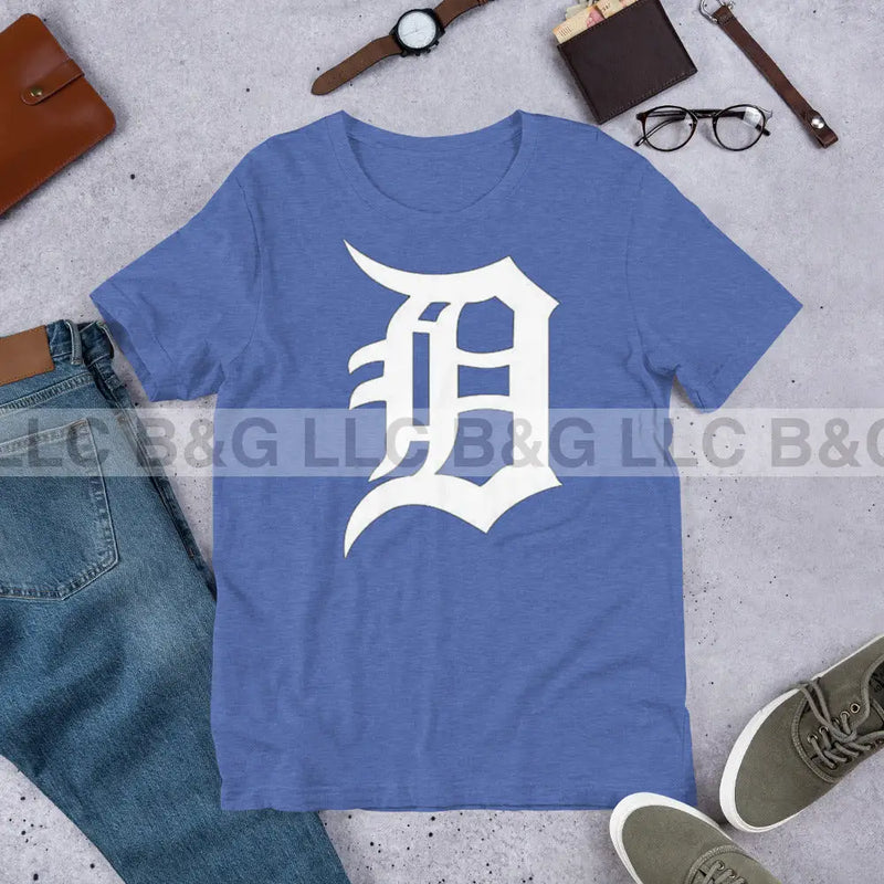 Classic D Detroit Unisex t-shirt