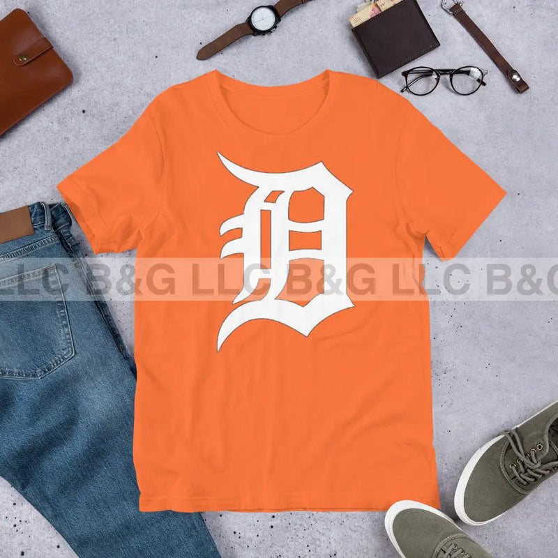 Classic D Detroit Unisex t-shirt