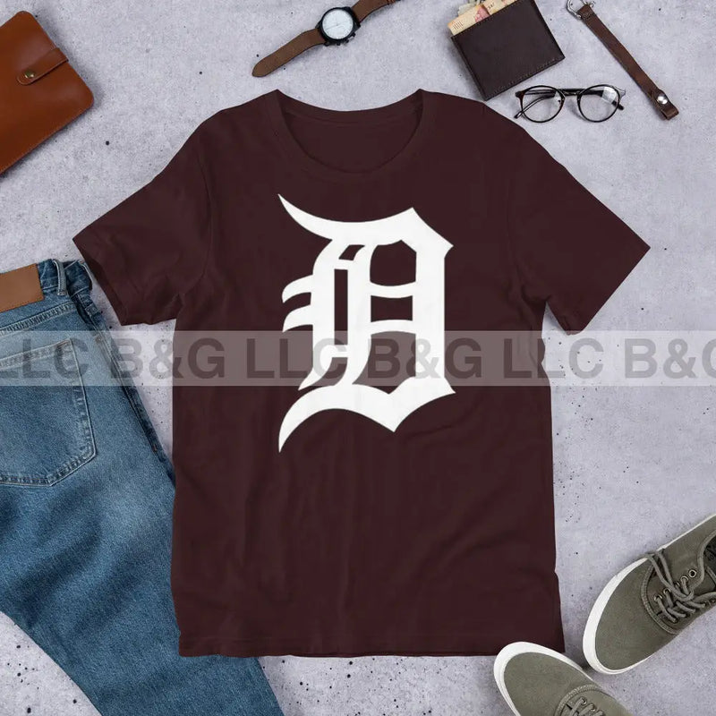 Classic D Detroit Unisex t-shirt