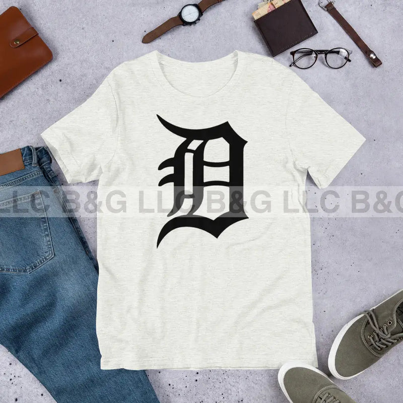 Classic Detroit D Unisex t-shirt