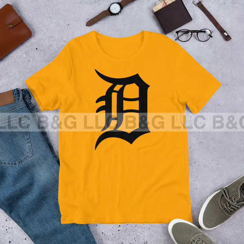 Classic Detroit D Unisex t-shirt