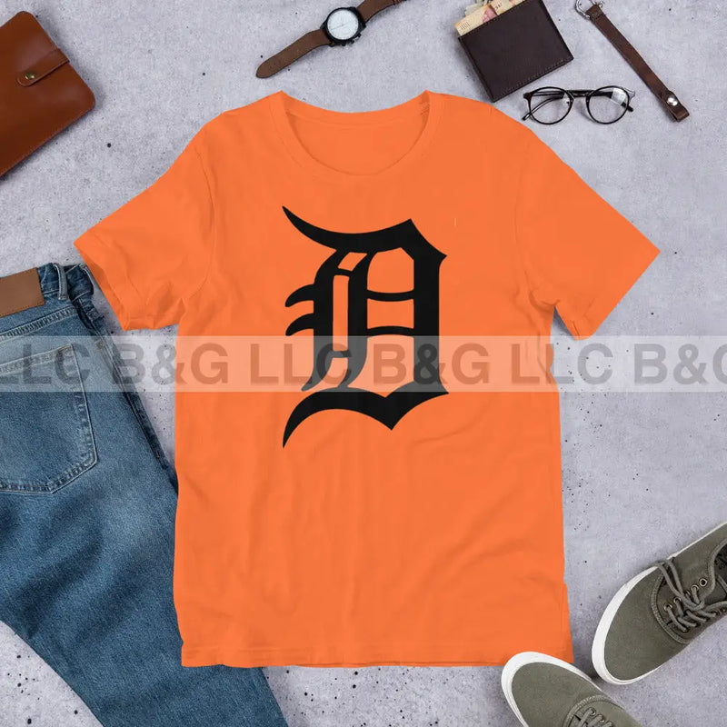 Classic Detroit D Unisex t-shirt