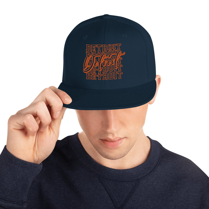 Detroit Snapback Hat