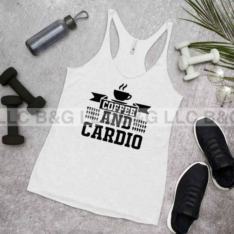 Coffee and Cardio Women's Racerback Tank