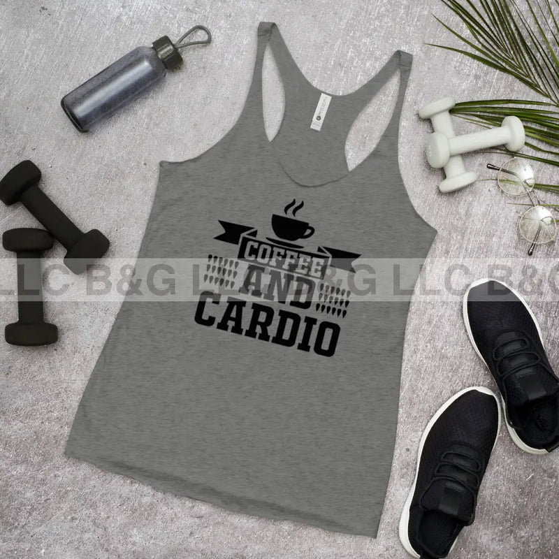 Coffee and Cardio Women's Racerback Tank