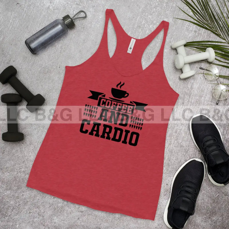 Coffee and Cardio Women's Racerback Tank