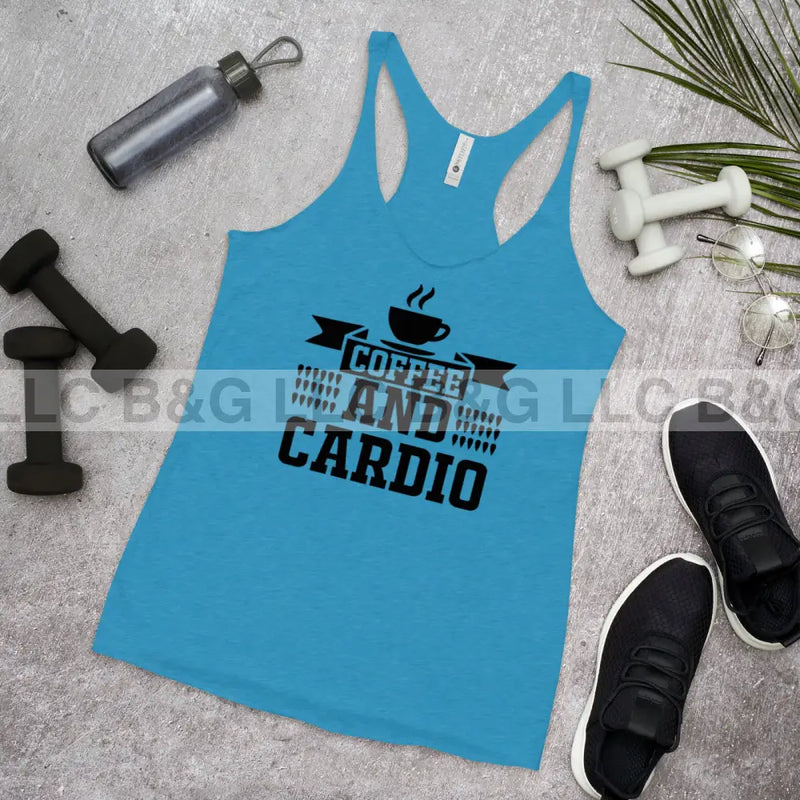 Coffee and Cardio Women's Racerback Tank