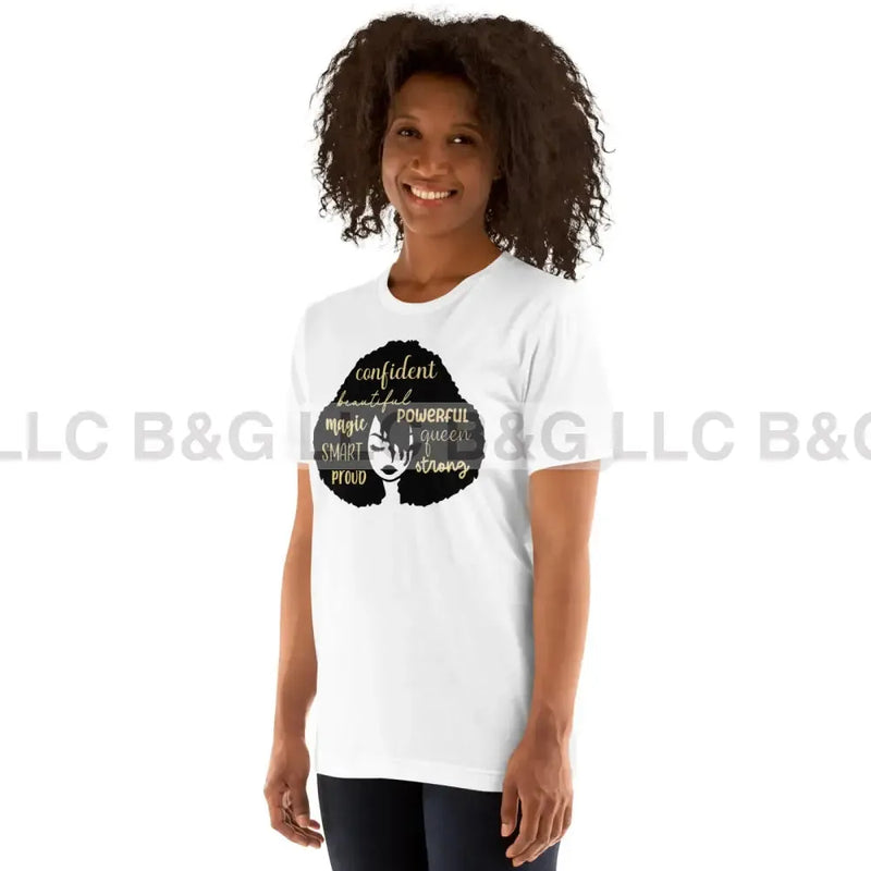 Confident Beautiful Powerful Magical Unisex t-shirt