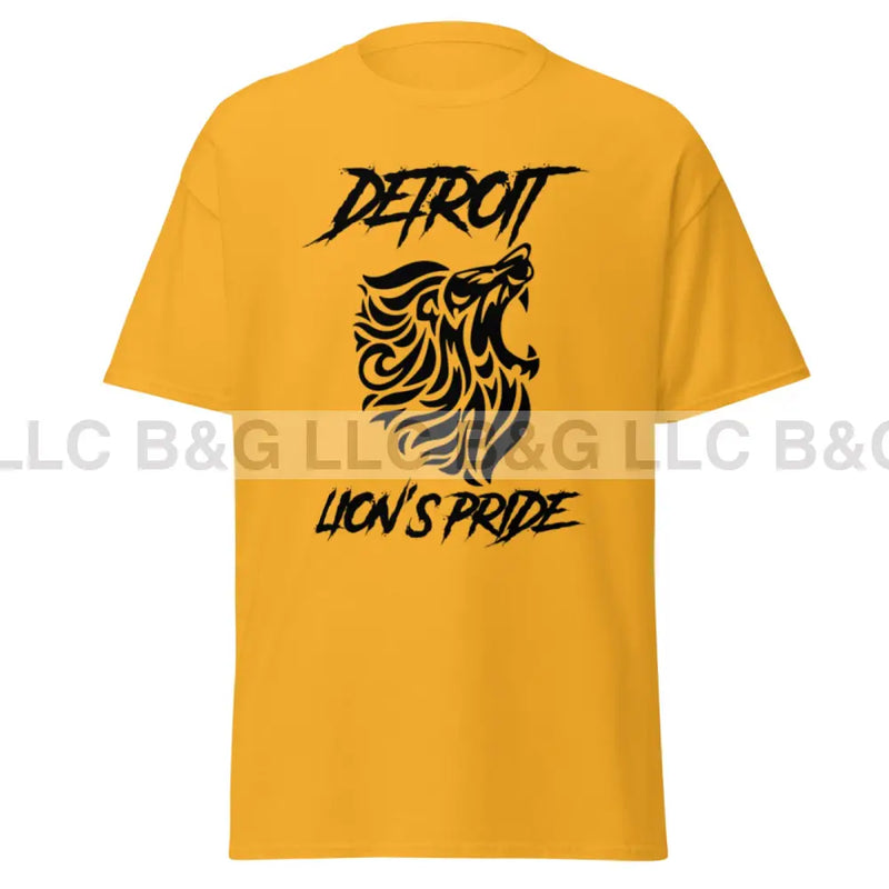 Detroit Lion's Pride Men's classic tee