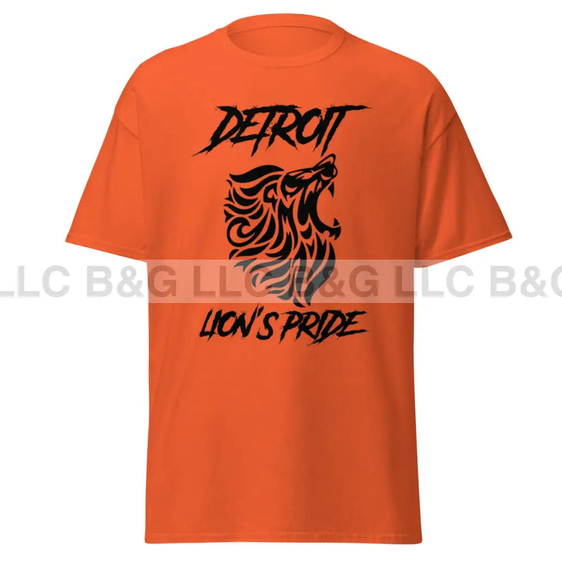 Detroit Lion's Pride Men's classic tee