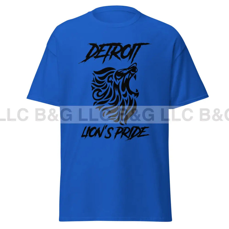 Detroit Lion's Pride Men's classic tee