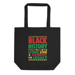 Black History Eco Tote Bag