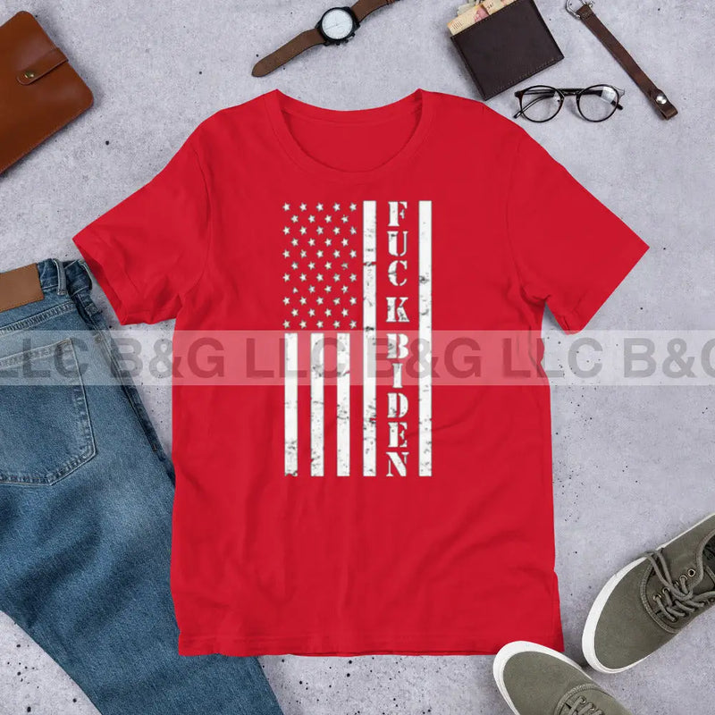 F Biden Flag Unisex t-shirt