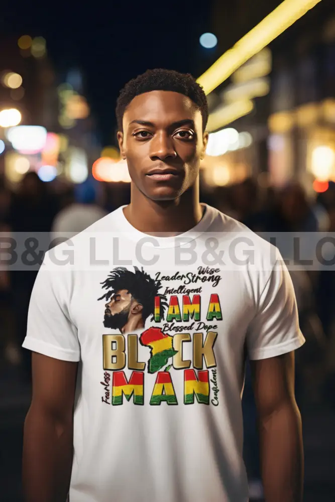 Fearless Black Man Men's classic tee