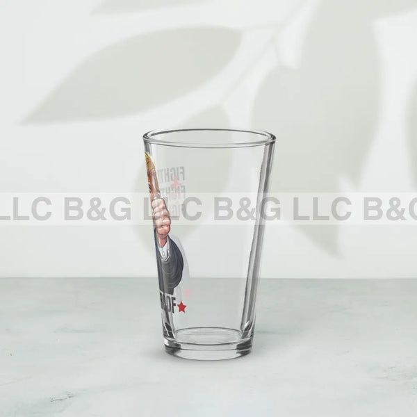 Fight Shaker Pint Glass