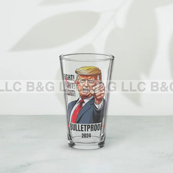 Fight Shaker Pint Glass