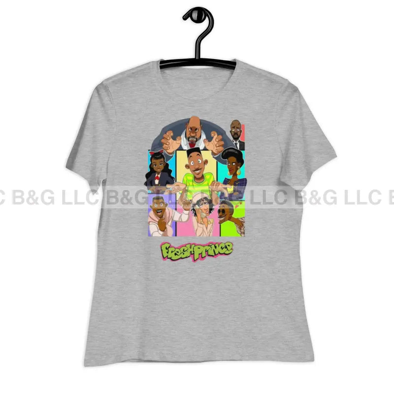 Fresh Prince Women’s Relaxed T-Shirt Athletic Heather / S T Shirt