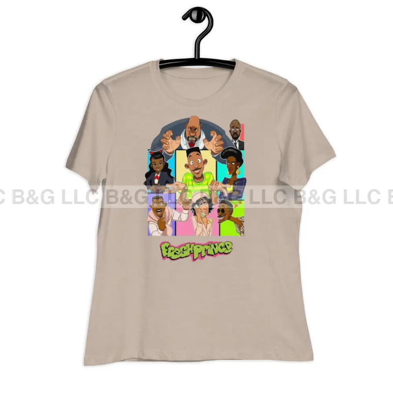 Fresh Prince Women’s Relaxed T-Shirt Heather Stone / S T Shirt