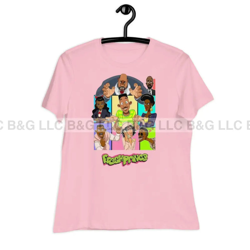 Fresh Prince Women’s Relaxed T-Shirt Pink / S T Shirt