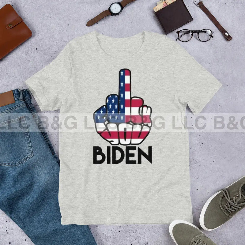 FU Biden Flag Colors Unisex t-shirt