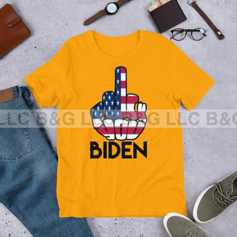 FU Biden Flag Colors Unisex t-shirt